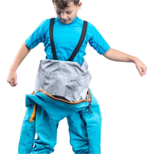 2026 Palm Junior Rocket Kayak Drysuit 13786 - Aqua